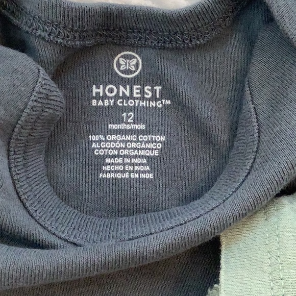 The Honest Company Set of 3 Onesies, Size 12 Mos. - Picture 3 of 8